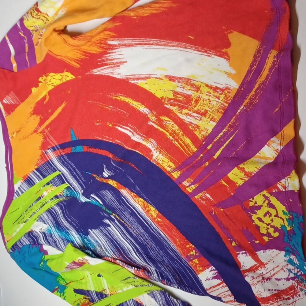 Westbound petites size small neon top 100% cotton lots of color